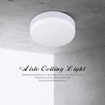 제이즈 24W LED Panel Lights Ultrathin Surface Downlight Square Round Light White/Warm Indoor Bedroom, [01] MAFR, [04] changeable, [01] 24W 170MM