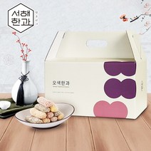군산 서해오색한과 1050g (유과 9팩) 선물세트, 단품