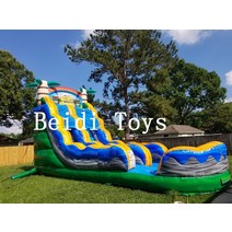 상업 임 풍선 코코넛 풀 슬라이드 콤보