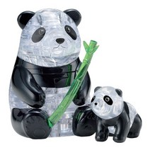 3D 크리스탈 퍼즐 판다가족(2 Pandas), 상세 설명 참조, 상세 설명 참조