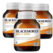 뉴질랜드 블랙모어스 Blackmores Bio C 1000 비타민C 1000 62정, 4팩