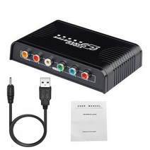 비디오테이프 변환 비디오 테이프 USB 플레이어 동영상 파일 hdmi to ypbpr 컴포넌트 스케일러 기 1080p hdmi to 컴포넌트 rgb 기(ps4용 디지털 동축, 사진으로