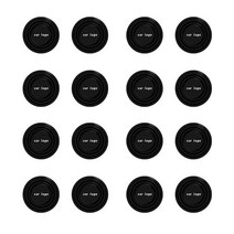 에어서스 완충기 서스펜션 자동차스프링 에어서스펜션 자동차 소프트 클로즈 도어 패드 충격 흡수기 버퍼, 03 16pcs_02 for smart