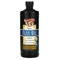 Barlean's Organic Lignan Flax Oil 32 fl oz (946 ml)