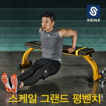[반석스포츠] [비에스] 스케일 그랜드 평벤치 [상체운동/다이어트/헬스], 상세 설명 참조