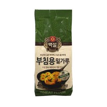 (무)백설 부침용밀가루1kg, 1개, 1kg