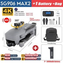 2022 BEAST 3E SG906 MAX2 Drone Professional FPV 4K 카메라 (3 축 짐벌 포함) 5G WiFi Brushless GPS Quadcopter, 중국, SG906 MAX2 4K 1B