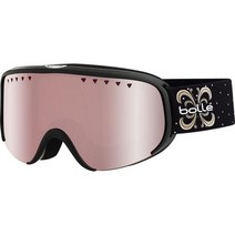 볼레 스칼렛 스키 고글, Black Night Shiny / Vermillon