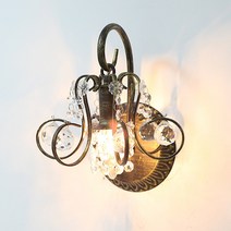 모니카 1등 크리스탈 실내 벽등 포인트 인테리어 조명