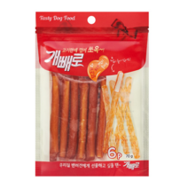 개빼로 콜라보 부드러운 개껌 70g(6P) 오리 치킨 치즈, 치킨 치즈껌 70g, 70g