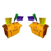 강호상회Goods 겨울 재설 제설 산업용품 안전 도구꽂이겸용 HDPE 도구함 AP신형 250L