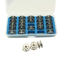 Cutex Pack of 25 Juki DU-141 DU-1181N Bobbins with Storage Case null, 1