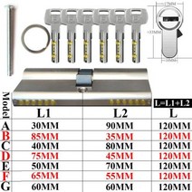 전동 실린더 전기 파워 삼면 포장기 에어 도어 공압 유럽 표준 잠금 엔트리, 120MM+D