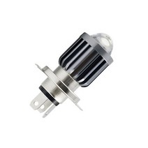 가와사키 W650 오토바이 확산렌즈 LED 전조등 H4 1pcs, 1개