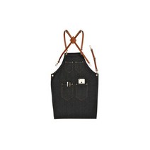 스타일 데님 포켓 바리스타 공방 앞치마 DPA-01