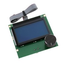 Ender 3용 케이블 및 손잡이가 있는 3D 프린터 부품 업그레이드 LCD 디스플레이 컨트롤러, 설명, 다색, 금속 플라스틱