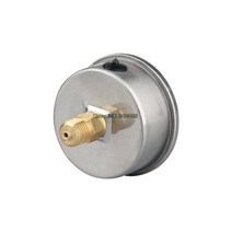 아날로그 차압계 축충격 방지 압력 게이지 YN60Z M14 * 1.5 또는 1/4 "2.5" 60mm 오일 유압 공, 18 -0.1--0.3Mpa