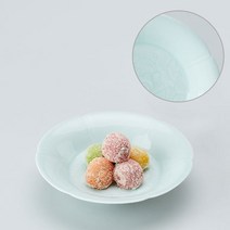 [와드몰] [2312200] 경덕진 모란꽃 화과 다식 접시, 상세 설명 참조