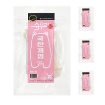 순우리 국산개껌 중형 2p, 오리지널, 4개