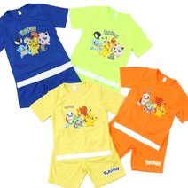 아동 레이어드 반팔 삐까 상하세트 포켓 기능성 피케 상하복