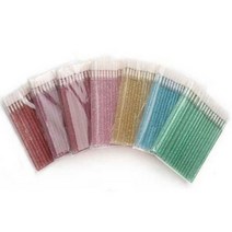 타이탄 일회용 립 브러쉬, 랜덤발송, 100pcs