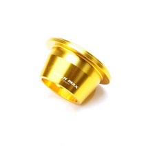 CNC 알루미늄 파이프 머플러 배기 팁 커버 야마하 Tmax 560 tmax560 TECH MAX TMAX 2020 2021 오토바이 액세서리, Gold-TECH MAX Tmax