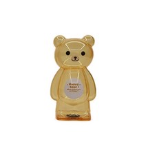 컬러 투명 곰돌이 저금통 대형 1P 색상랜덤 문구 팬시 선물 동전모으기 저금 습관 어린이