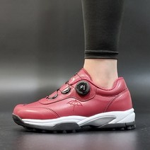 아놀드파마 가죽 스파이크리스 다이얼 골프화 쿠션 보아 워킹화 미끄럼방지 트레킹화