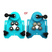 다기능 타일 로케이터 펀치 테이퍼 탭퍼 유리 유리 드릴 비트 유리 기계 펀치 조절 가능한 구멍 위치 규칙, 01 Other