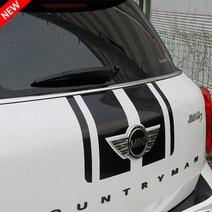 미니쿠퍼 R60 JCW 컨트리맨 본넷 트렁크 데칼스티커, 07.화이트(유광), 01.본넷