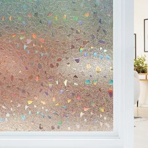 창문 필름 크기 창 필름 3D 생태 유리 비닐 집에 대 한 정적 집착 글라스 스티커, 30X100 CM, D