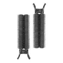 글로스앤글로우 뿌리볼륨업 헤어롤 집게, 블랙, 2개