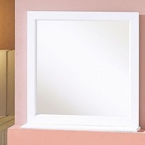 우드웰 스탠드형 사각거울 700 x 700 cm, 옹이