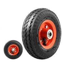 수레 카트 대차 저소음 에어 바퀴 6인치 대차카트 운반카트 전동 내마모성