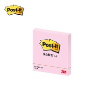 3M 포스트잇 정사각 중간형 654, 러블리핑크, 2개