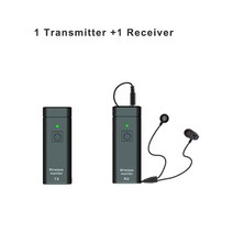 hdmi 무선 송수신기 리피터UHF 무선 인이어 모니터 시스템 전문 디지털 사운드 무대 방송 카드 야외 송신, 06 1 receiver