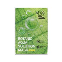 하늘수 보타닉 아쿠아 솔루션 마스크팩 1BOX(25ml x 10EA), 10Ea, 1박스