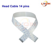 프린터부품 엑세서리LXQIN 10pcs 솔벤트/UV 평판 프린터 용 엡손 4720/I3200 14 p 프린트 헤드 케이블 DTF, 01 length 250mm