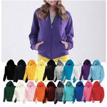 빅사이즈-왕끈 무지 후드집업 S~3XL 20color