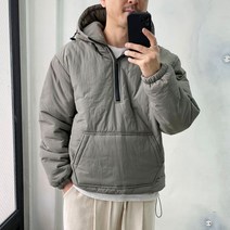 라운지21 남자 데일리 겨울 아노락 패딩 점퍼