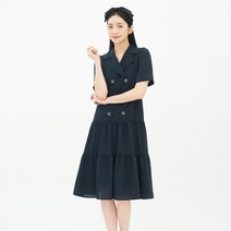 [23 신상] 스트랩 테일러드 티어드 원피스 (BGOAF7512)