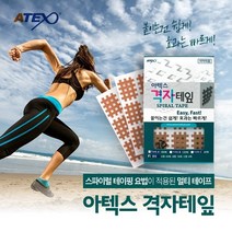 반창고닷컴 아텍스 격자테잎 혼합형 67매입 테이핑공법이 적용된 스포츠테이프, ▼아텍스:아텍스 격자테잎 혼합형 67매입