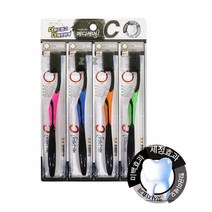 더웰 메디케어 C숯칫솔 4P, 10개