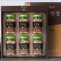 홍천잣산림조합(일반) [특품] 홍천군산림조합 홍천잣세트 100g*6병 (황잣2 백잣4), 1