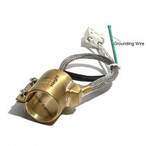 구리 배럴 황동 밴드 히터 전기 가열 링 60x4 0mm/60x4 5mm/60x5 0mm/60x6 0mm/65x30mm Dia.x 높이 2/3/5 전선, [01] 220V, [02] 380W 60x45mm(IDxH), [02] Three Wires