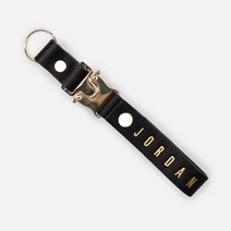 나이키 조던 럭스 랜야드 키링 DH3255-075, 블랙-골드, FREE