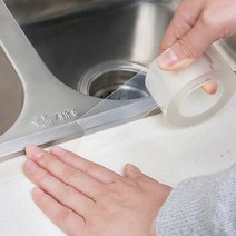 0.5mm 아크릴 방수테이프 5cmx5M 틈새차단 투명테이프, 투명 아크릴폼, 상세 참조