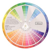 색상환 컬러칩 색상표 색상환표 전문 종이 카드 디자인 컬러 믹싱 휠 잉크 차트 안내 원