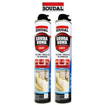 수달 SOUDAL 수다본드 이지/대용량 우레탄 폼본드/폼본드/1박스(12개)