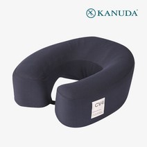 [가누다] 목베개 릴렉스 메모리폼 경추 기능성 휴대용 베개, 핫핑크